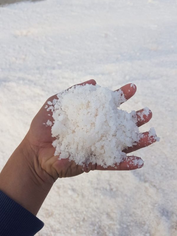 Washed coarse salt with iodine