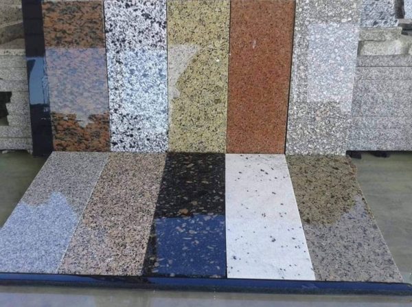 All types of Egyptian granite