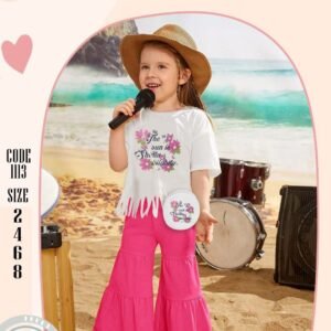 Girls' Summer 2-Piece Set + Gift Bag